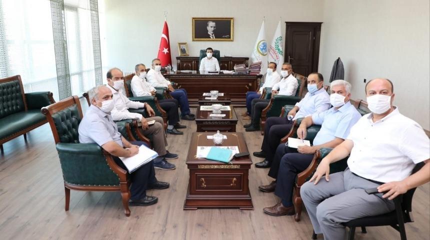 Kaymakam Beşikci muhtarlarla bir araya geldi