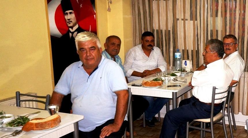 Sarıgöl Vergi Dairesi Müdürüne veda yemeği