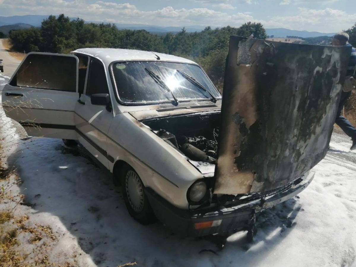 &Ccedil;an&rsquo;da ara&ccedil; yangını