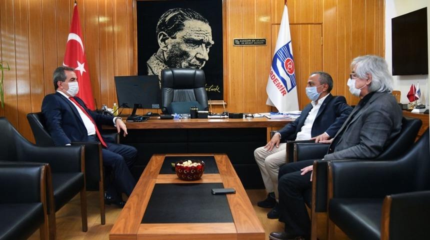 Emniyet M&uuml;d&uuml;r&uuml; Tuğ&rsquo;dan KARDEMİR&rsquo;e ziyaret