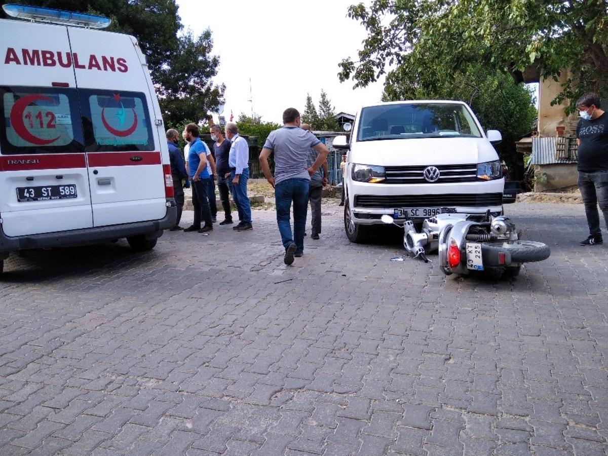 Simav&rsquo;da trafik kazası: 1 yaralı