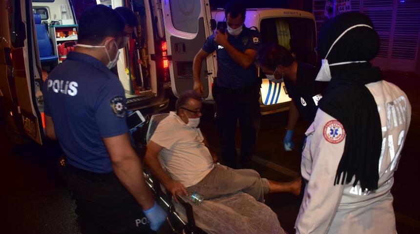 Kumar baskınından ka&ccedil;arken 5 metre y&uuml;kseklikten atlayan kişiler yaralandı