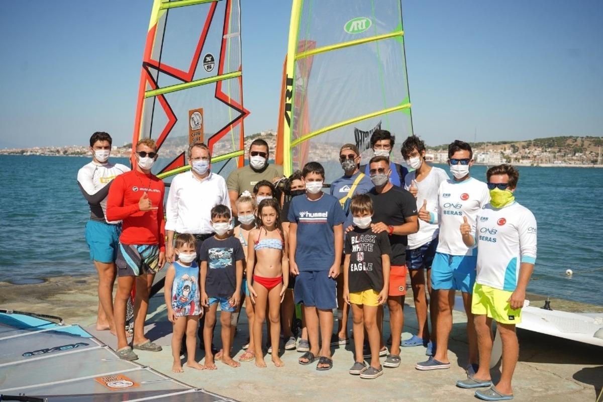 Ayvalık deniz sporlarının da merkezi oluyor