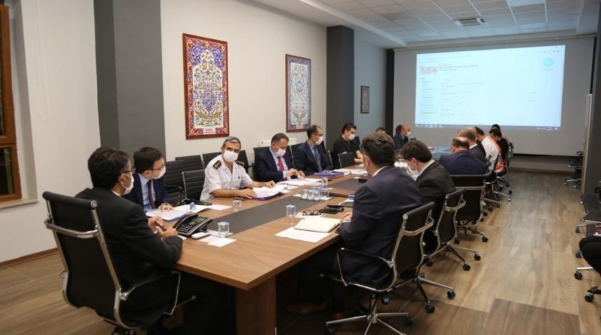 K&uuml;tahya&rsquo;da Covid-19&rsquo;la m&uuml;cadelede tedbirleri &uuml;st d&uuml;zeye &ccedil;ıkarıldı