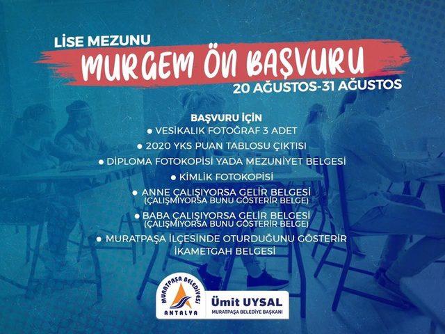 MURGEM’e ön başvuru sürüyor