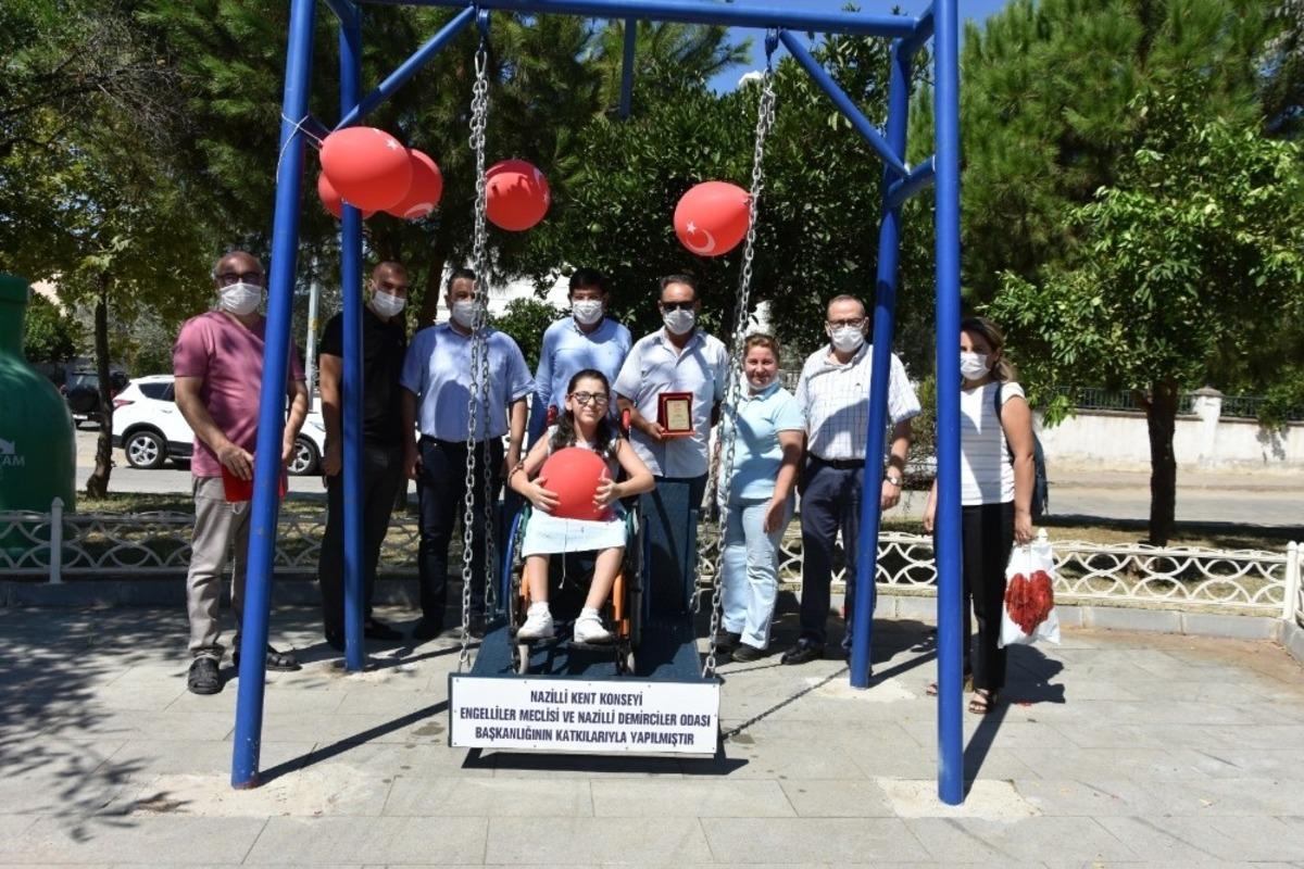 Nazilli&rsquo;de engelli &ccedil;ocukların y&uuml;z&uuml; g&uuml;l&uuml;yor