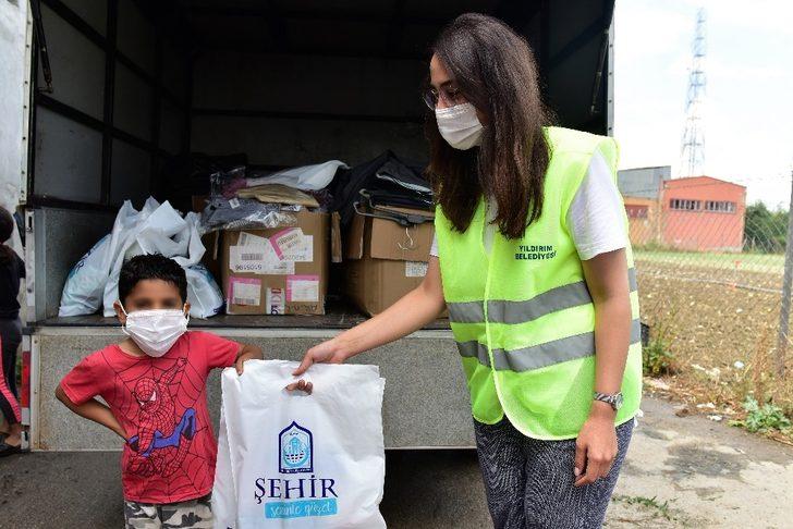 Yıldırım Belediyesi ekmeğini topraktan kazananların yanında G3