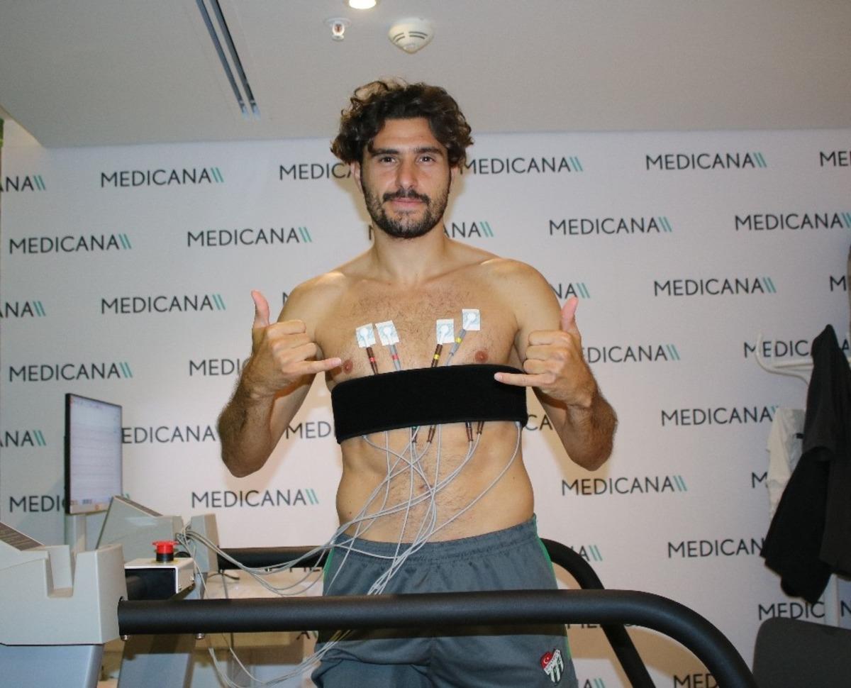 Bursaspor&rsquo;un  Medıcana &rsquo;da sağlık kontrolleri devam ediyor