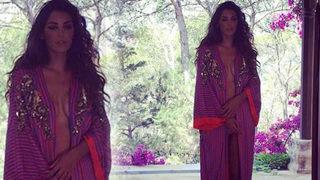 Wesley Sneijder'in eşi Yolanthe Cabau'nun pozuna yorum yağdı