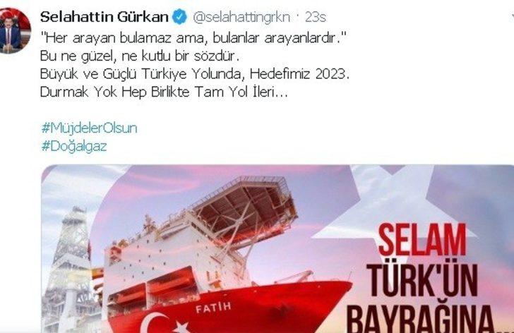 Doğalgaz rezervinin keşfedilmesine başkanlardan sevinç G1