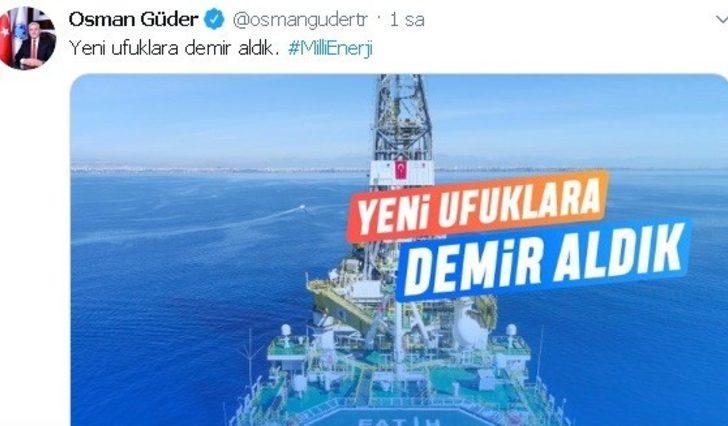 Doğalgaz rezervinin keşfedilmesine başkanlardan sevinç G2