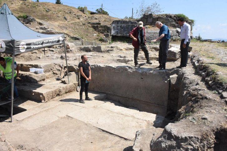 Kazı çalışması bu kez ateş savaşçıları yaptı G2
