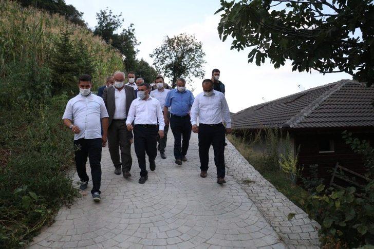 Vali Atay, Gölyaka’da incelemelerde bulundu G4