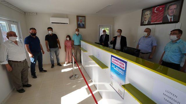 Isparta’da iki yeni hizmet noktası daha devreye girdi