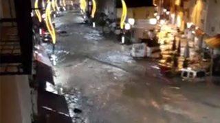 Giresun'daki sel önüne kattığı her şeyi böyle götürdü! Korku dolu anlar kamerada