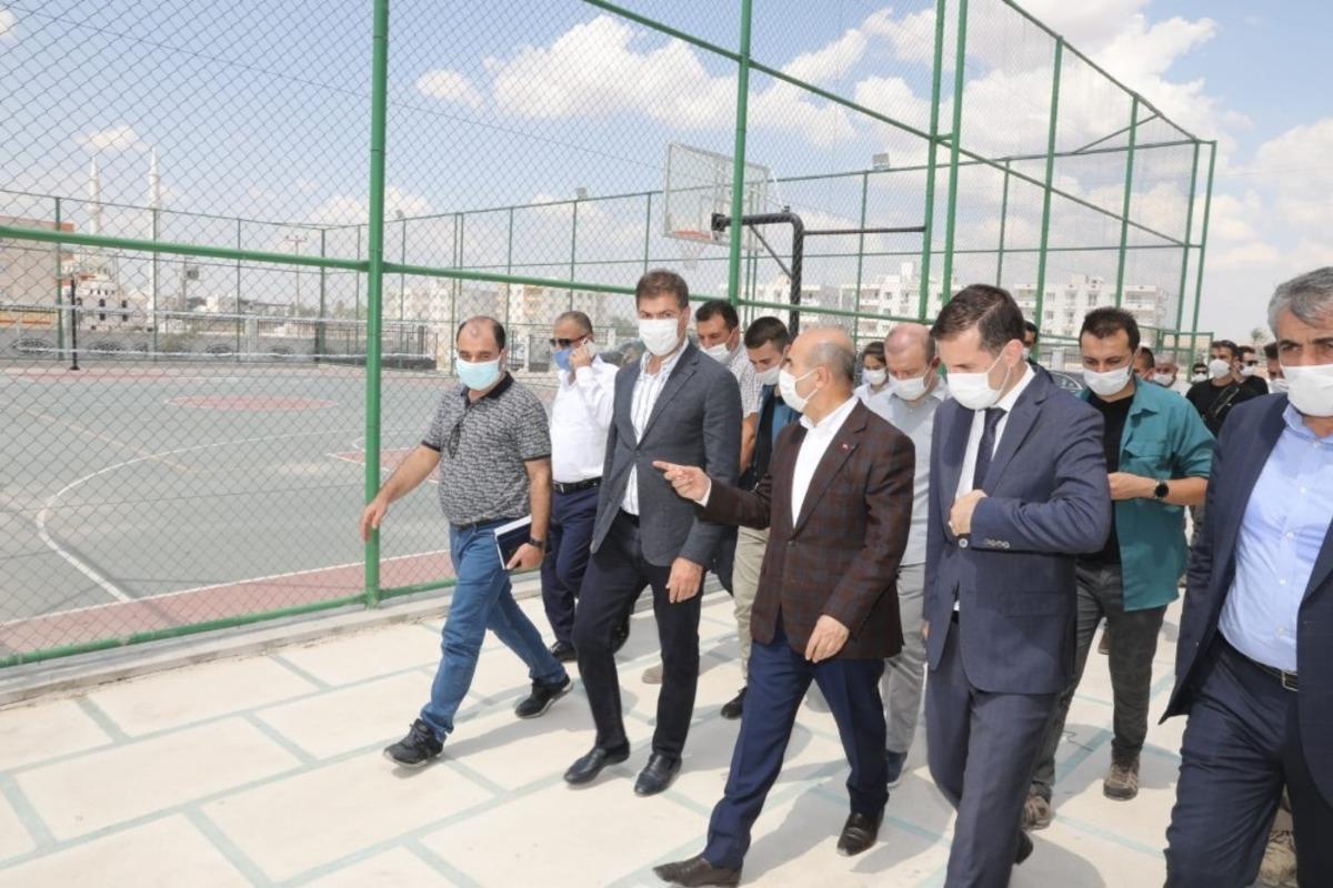 Mardin Valisi Demirtaş Nusaybin&rsquo;de incelemelerde bulundu