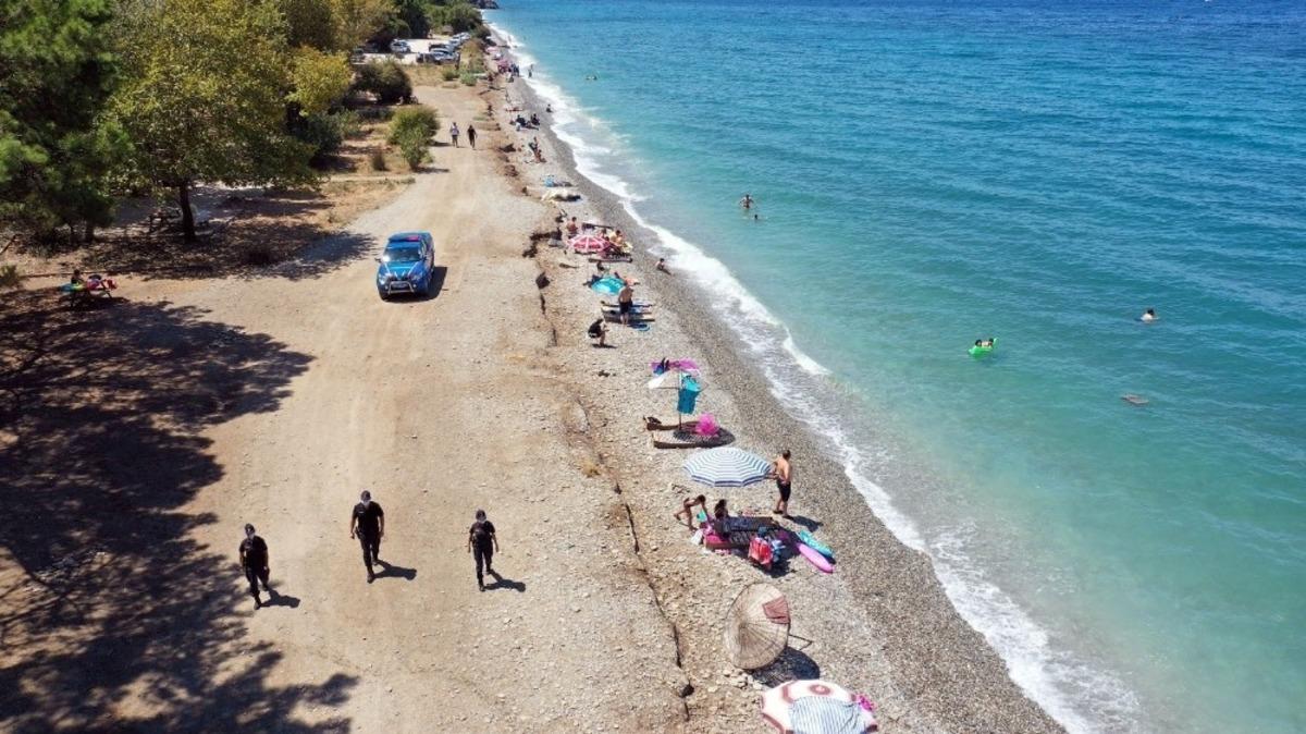 Jandarmadan milli parkta korona vir&uuml;s denetimi