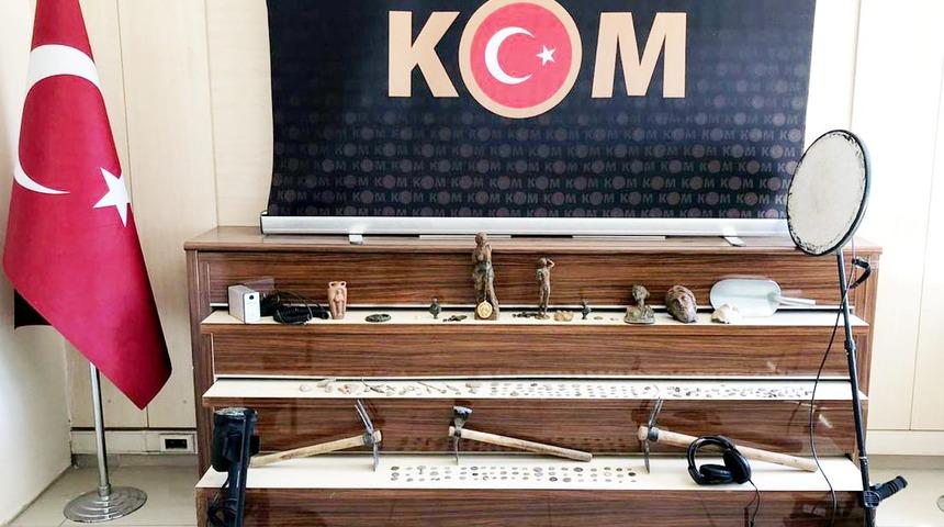 Gaziantep'te 211 par&ccedil;a tarihi eser ele ge&ccedil;irildi