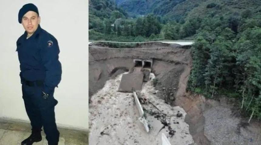 Giresun'daki selde şehit olan askerin kimliği açıklandı