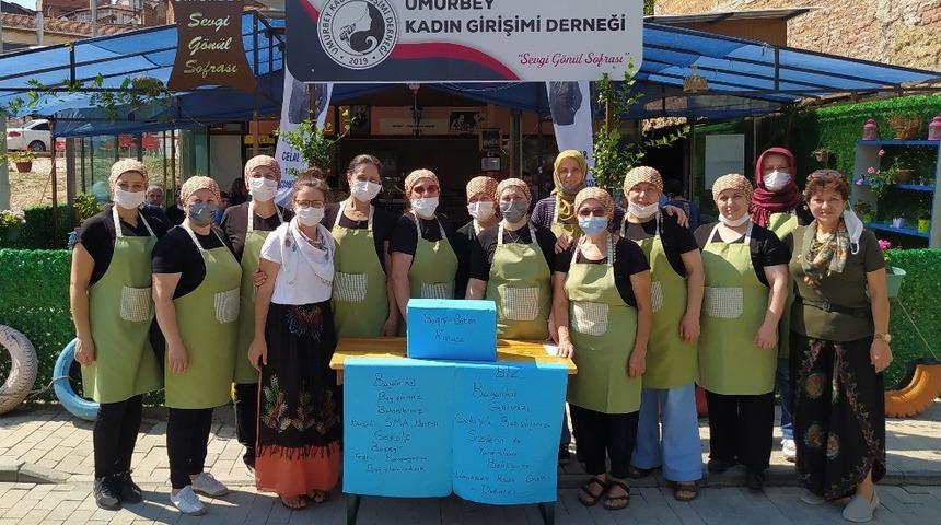 Gemlik Umurbeyli kadınlardan G&ouml;kalp bebeğe yardım eli