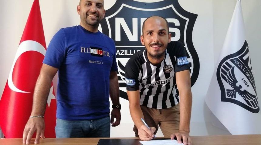 Nazilli Belediyespor Muhammet Ali Aydın ile el sıkıştı