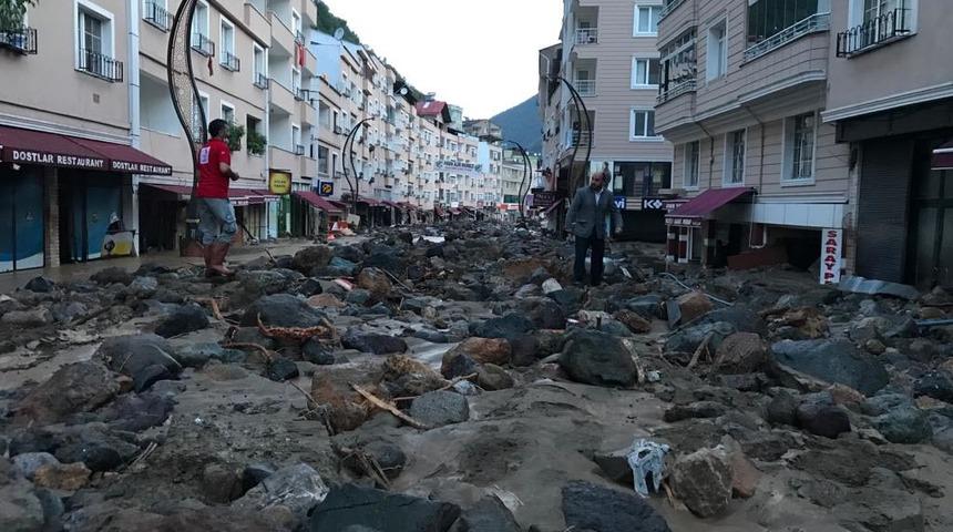 Giresun'daki selde şehit olan asker ve hayatını kaybeden 3 vatandaşın kimlikleri belli oldu