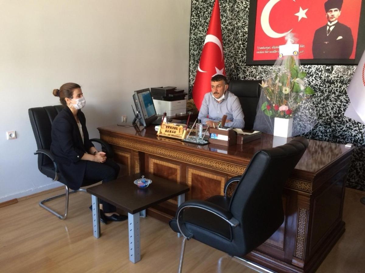 Muradiye TEGV&rsquo;den M&uuml;d&uuml;r Zorlu&rsquo;ya ziyaret