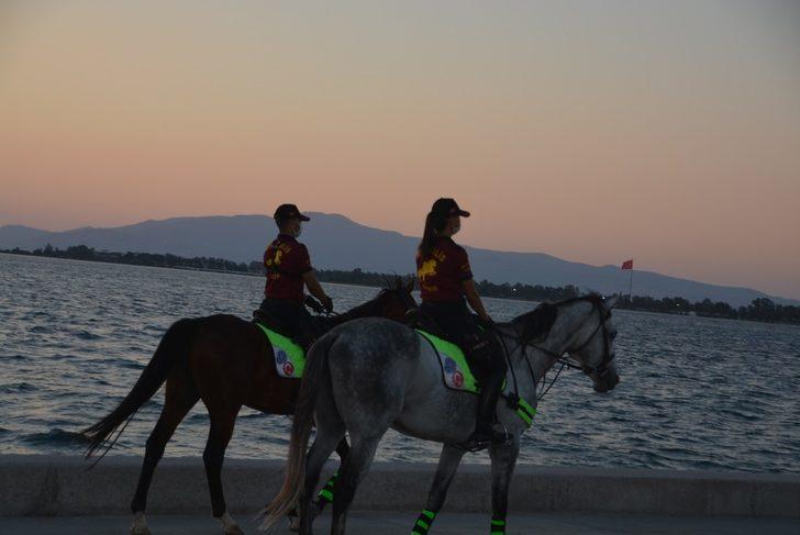 Atlı polisler Aliağa’da göreve başladı G3