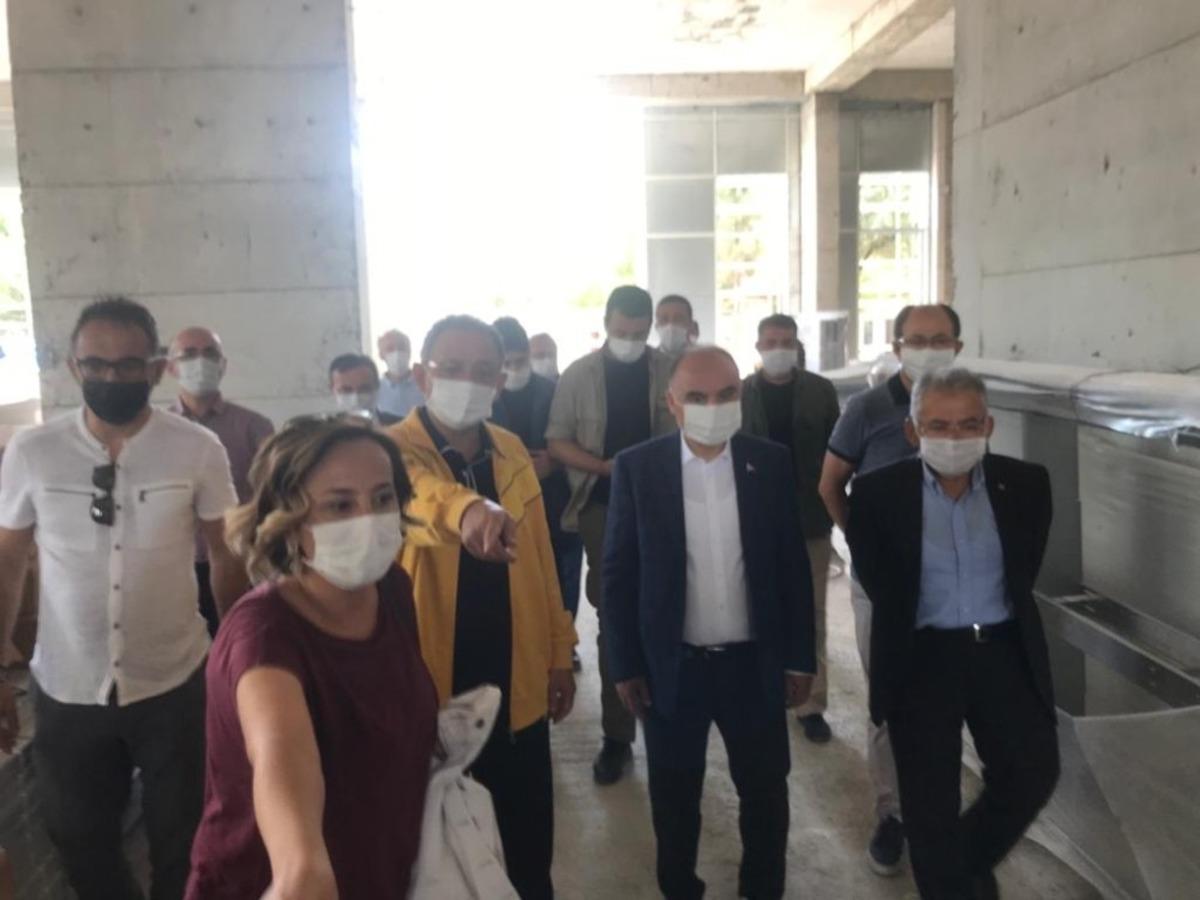 ER&Uuml;&rsquo;de yapılan &Ccedil;ocuk Kanser Hastanesi Mart ayında hasta kabul&uuml;ne başlayacak