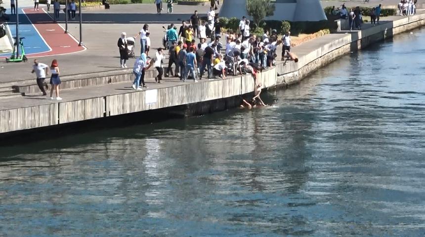 Hali&ccedil;'te can pazarı! Fotoğraf &ccedil;ekerken boğuluyordu