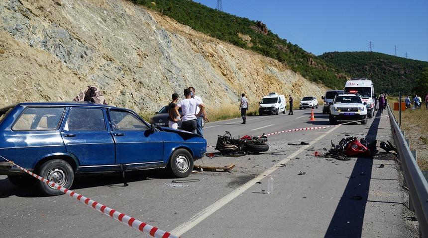 Kütahya'nın Tavşanlı ilçesinde feci kaza! Ölü ve yaralılar var