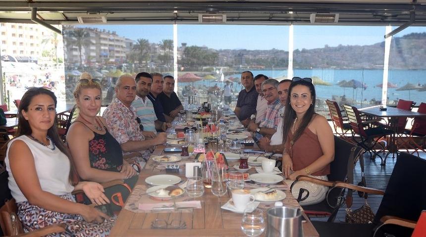 Başkan G&uuml;nel, Fikri Sağlar ile buluştu