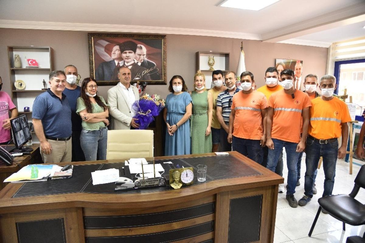 Başkan Kaya; "İş&ccedil;ilerimizin haklarını &ouml;dedik"