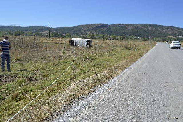 Tavşanlı’da trafik kazası 1 yarlı