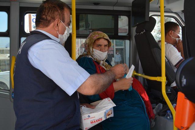 Hakkari’de maske denetimi sürüyor