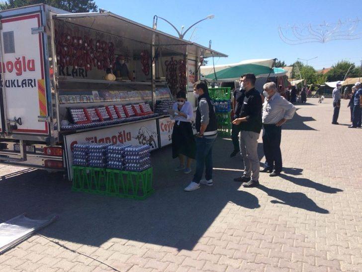 Dumlupınar pazarında sıkı denetim G4