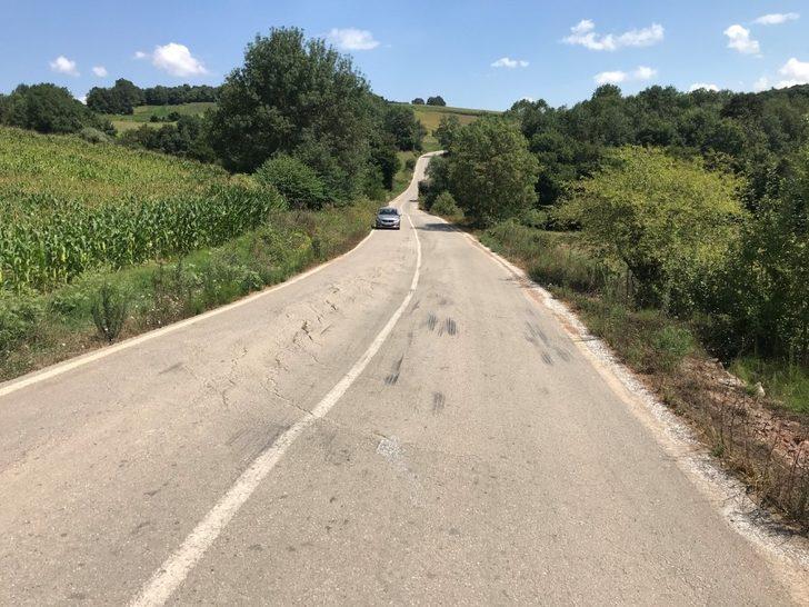 Heyelanın yıktığı yollar yenileniyor G3