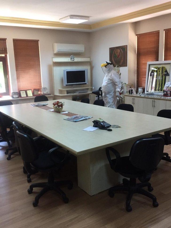 Alanya’da spor tesislerine dezenfekte işlemi G1