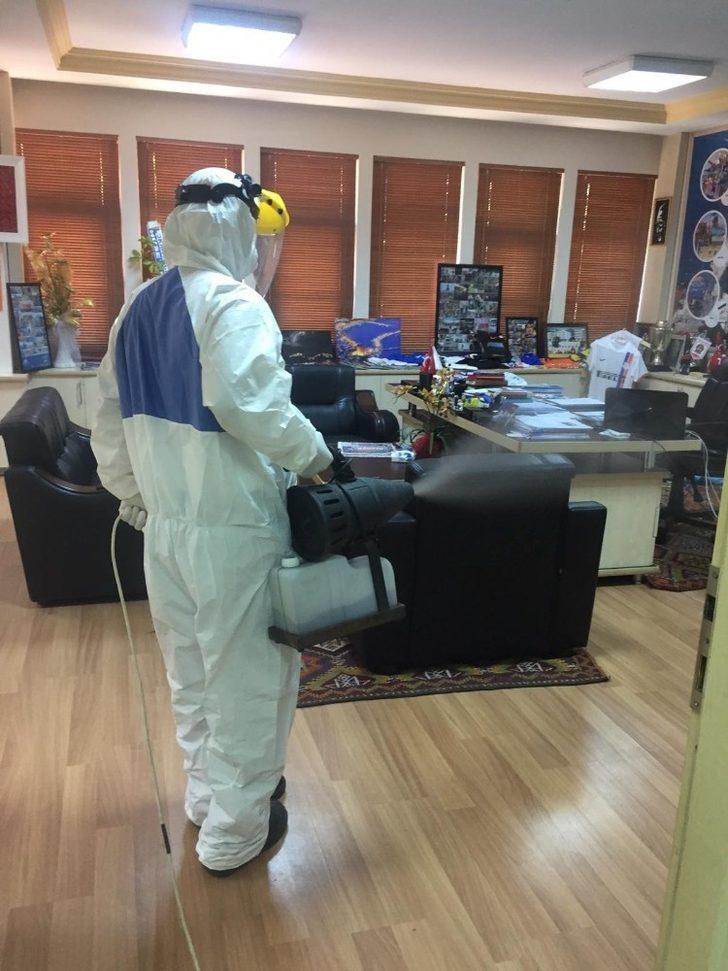 Alanya’da spor tesislerine dezenfekte işlemi G2