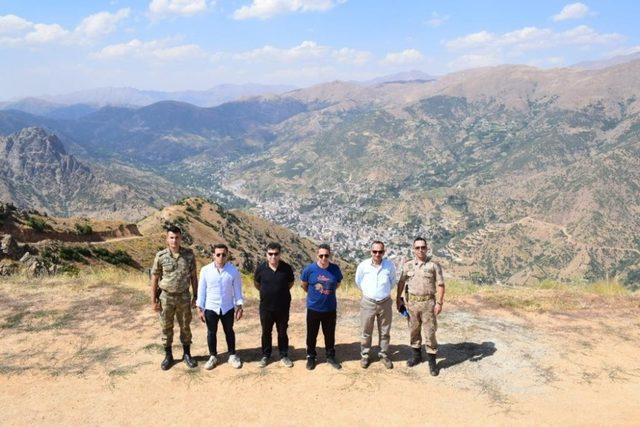 Şemdinli Belediye Başkanı Saklı’dan üst bölgesine ziyaret