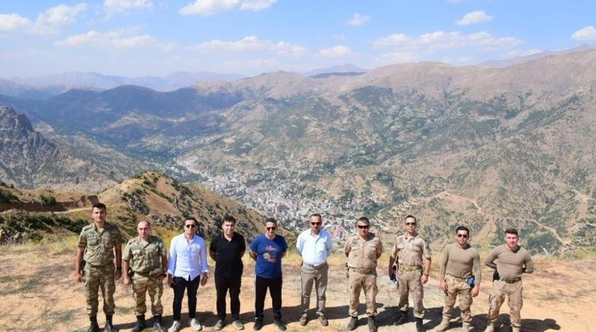 Şemdinli Belediye Başkanı Saklı’dan üst bölgesine ziyaret