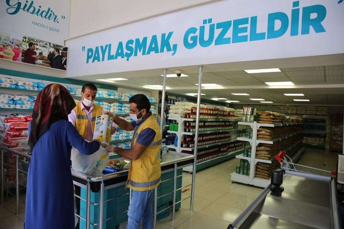 Haliliye&rsquo;de Gıda Market hizmeti devam ediyor