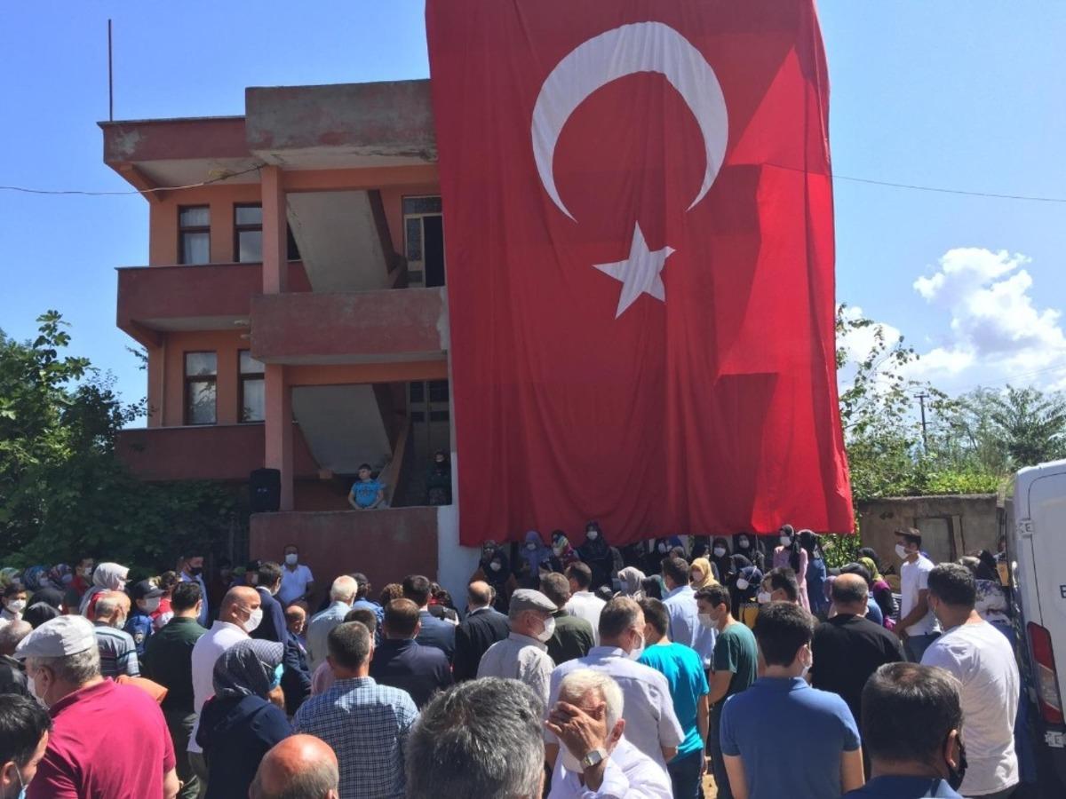 Giresun şehidi memleketine getirildi