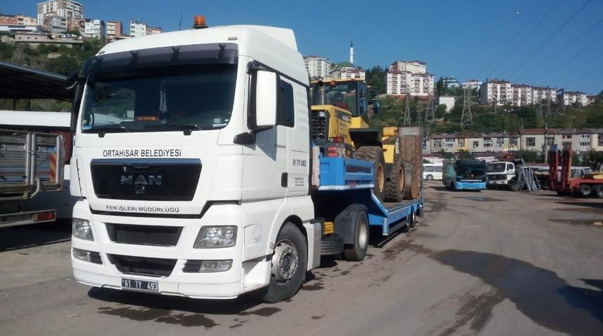 Ortahisar&rsquo;dan Dereli&rsquo;ye yardım eli