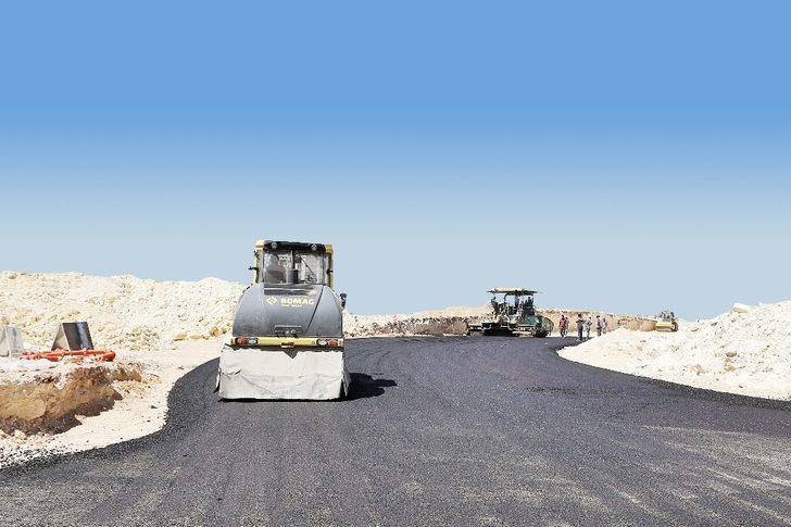 İbrahimli’deki yeni yolların asfalt çalışmaları başladı G3