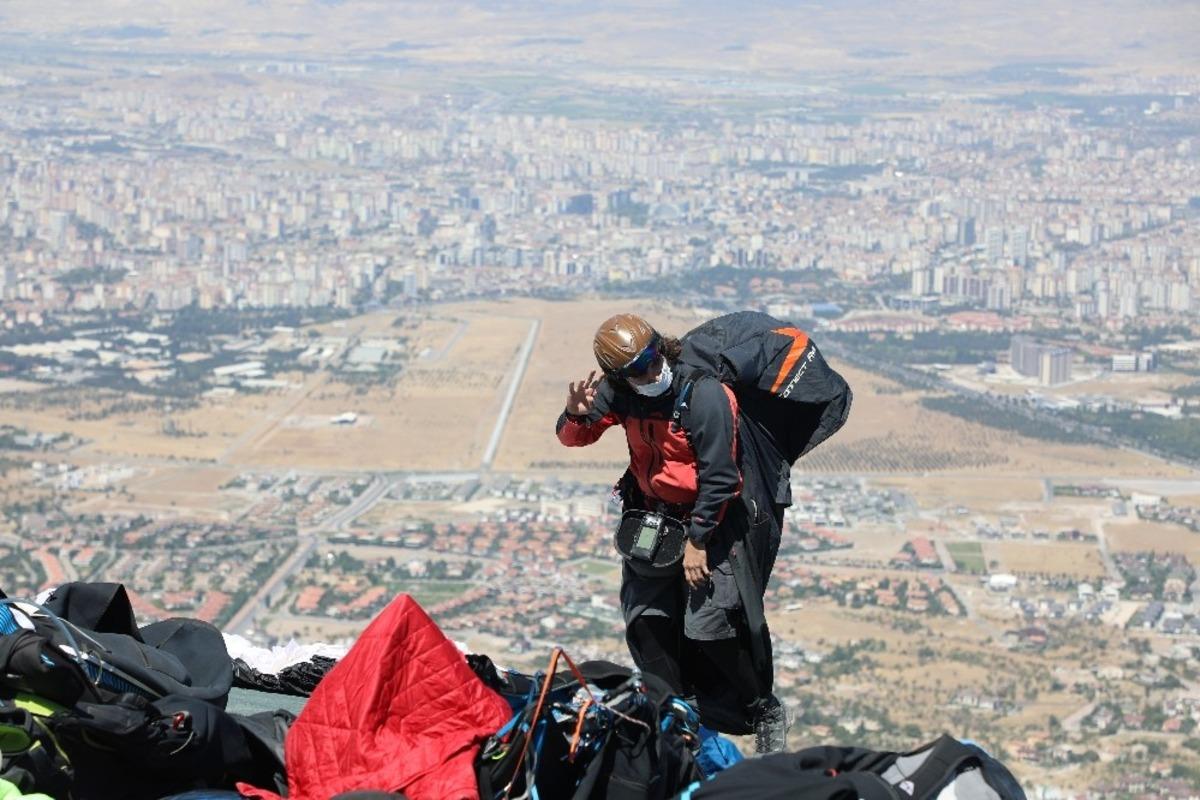 T&uuml;rkiye Yama&ccedil; Paraş&uuml;t&uuml; Ali Dağı Mesafe Yarışması başladı