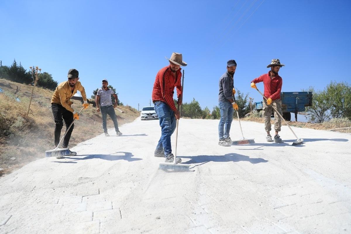 Pamukkale&rsquo;de her mahalle g&uuml;zelleşmeye devam ediyor