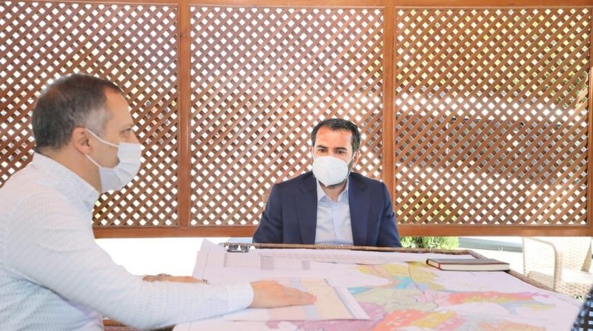 Covid-19  tedavisi tamamlanan Başkan Şerifoğulları,  g&ouml;revine başladı