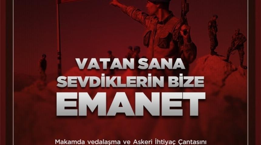Safranbolu Belediyesinden askerlere malzeme desteği