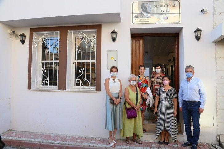 Filiz Ali, Sabahattin Ali Anı Evi’ni ziyaret etti G1